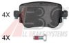 A.B.S. 35001 OE Brake Pad Set, disc brake